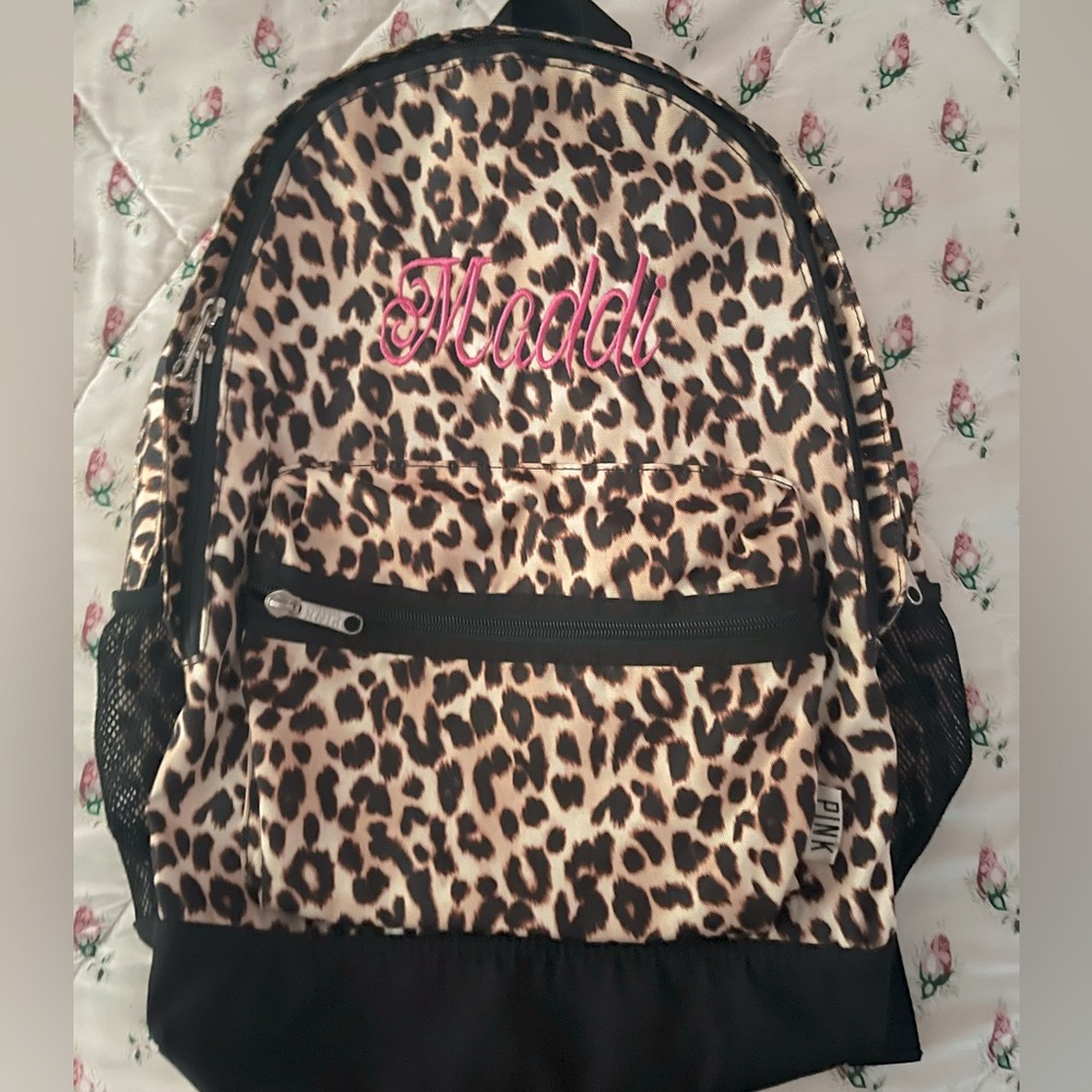 Backpack, cheetah print, Victoria secret PINK!